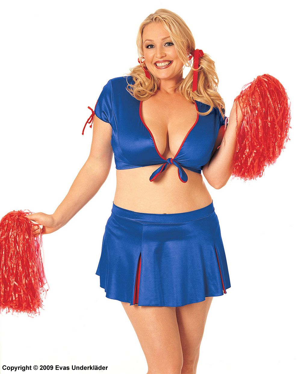 Cheerleader-kostym, plus size